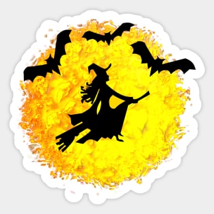 halloween he witch Sticker